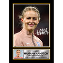 Hannah Hampton Poster Print – England Lionesses No.1 Goalkeeper & Chelsea Star  – Framed or Unframed – Gift for Women’s Football Fans