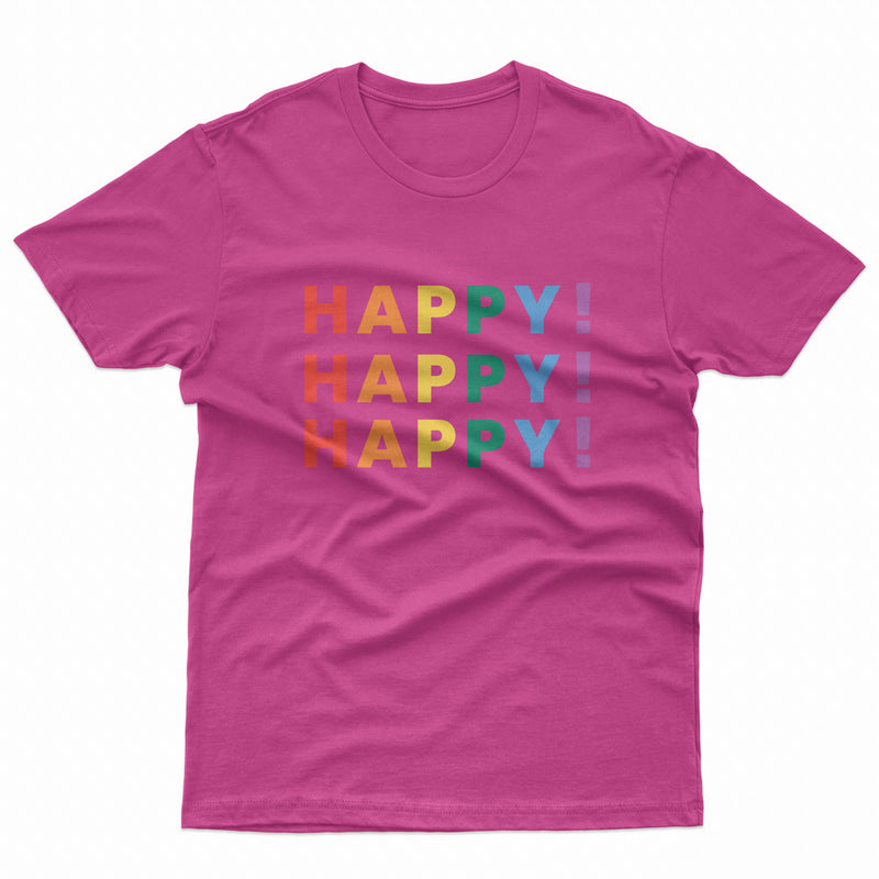 Happy Pride LGBT Gay Lesbian Tee