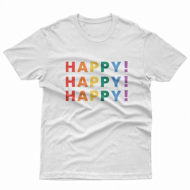 Happy Pride LGBT Gay Lesbian Tee