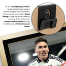 Harry Wilson Printed Signed Poster – Fulham FC & Wales Midfielder Tribute Wall Art with Jersey & Bio Plaque – Premier League Football Memorabilia for Fans & Collectors