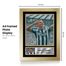 Harvey Barnes Signed Autograph Poster Print – Football Memorabilia Gift