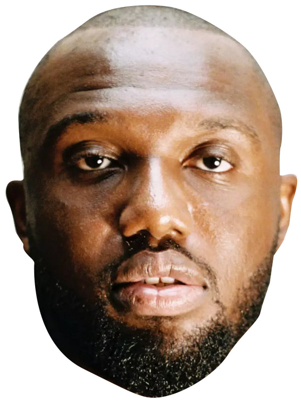Headie One - Music Star Fancy Dress Cardboard Celebrity Party Face Mask