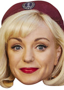 Helen George - Call the Midwife Celebrity Face Mask Fancy Dress Cardboard Costume Mask