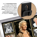Helen Mirren Actors Framed Autographed Print - Limited Edition Autograph Fan Gift – Collectible Memorabilia Merchandise