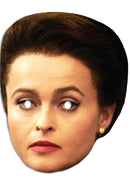 Helena Bonham Carter - Princess Margaret - The Crown Celebrity Face Mask Fancy Dress Cardboard Costume Mask