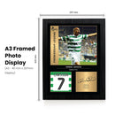 Henrik Larsson Signed Poster Print – Celtic FC Premiership Legend Wall Art with Signature & Jersey Number – Sweden Forward Memorabilia for SPFL Fans & Collectors