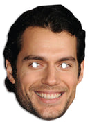 Henry Cavill LF - Superman Celebrity Face Mask Fancy Dress Cardboard Costume Mask