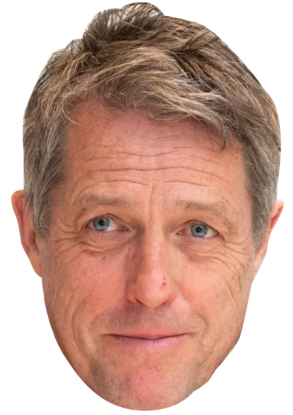 Hugh Grant 2024 Celebrity Face Mask Fancy Dress Cardboard Costume Mask