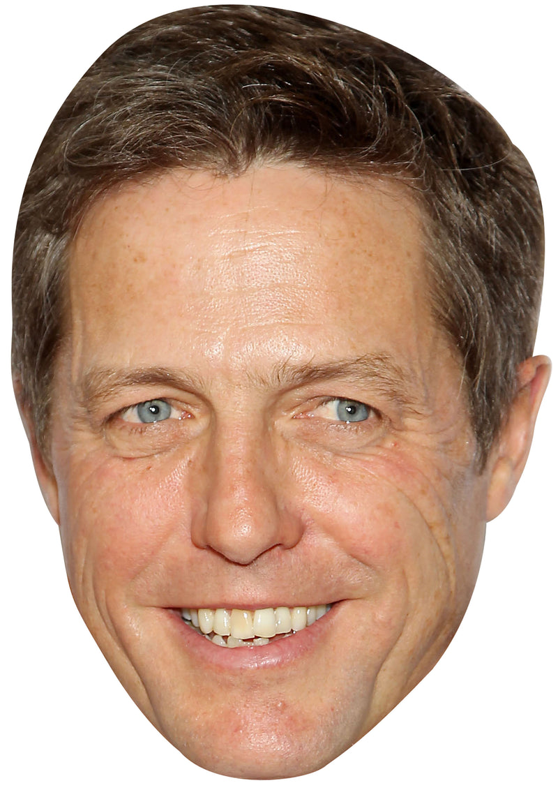 Hugh Grant Celebrity Face Mask Fancy Dress Cardboard Costume Mask