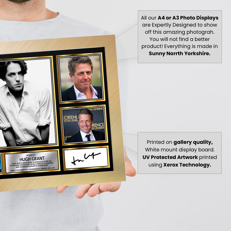 Hugh Grant - Signed Autographed Television Star Print