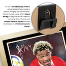 Hugo Ekitike Signed Poster Print – Liverpool FC Football Memorabilia – Wall Art Tribute for Fans & Collectors