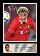 Hugo Ekitike Signed Poster Print – Liverpool FC Football Memorabilia – Wall Art Tribute for Fans & Collectors
