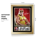 Hulk Hogan Signed Poster Print – WWE Wrestling Legend Memorabilia – Wall Art Tribute for Fans & Collectors