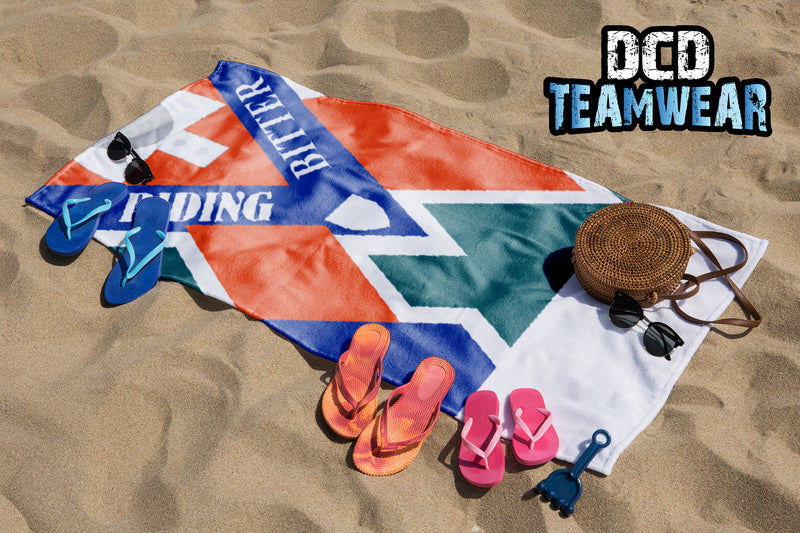 Hull Kr Away Retro Rugby Lightweight Beach Gym Towel