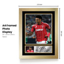 Igor Jesus Printed Autograph Poster – Nottingham Forest & Brazil Football Star Wall Art – Soccer Player Memorabilia Poster Print