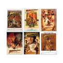 Indiana Jones Movies and Film Poster Print Packs - 6 POSTERS (A6, A5, A4, A3)