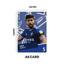 Ipswich Players SIGNED A6 Poster Pack - 6 Autographed Poster Print Cards (Morsy, Hutchinson, Delap, Davis, Palmer, Mckenna)