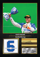 Isack Hadjar Signed Poster Print – Red Bull Racing F1 Wall Art – Printed Autograph Formula One Poster – Motorsport Fan Gift & Bedroom Decor