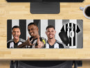 Personalised Newcastle Extra Large Mouse Mat (800mm x 300mm) - Isak, Guimares, Murphy