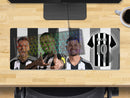 Personalised Newcastle Extra Large Mouse Mat (800mm x 300mm) - Isak, Guimares, Murphy