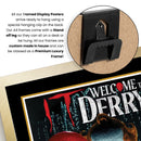 IT Welcome to Derry Printed Autograph Poster – Bill Skarsgård Pennywise Horror Wall Art – Stephen King Movie & TV Memorabilia Poster Print