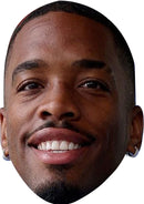 IVAN TONEY - England Euros 2024 Celebrity Party Face Fancy Dress Cardboard Costume Mask