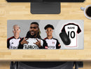 Personalised Fulham Extra Large Mouse Mat (800mm x 300mm) - IWOBI, WILSON, ROBINSON