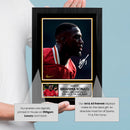 Ibrahima Konaté Liverpool FC & France Signed Autographed Portrait Poster Print – Football Memorabilia Wall Art for Fans & Collectors