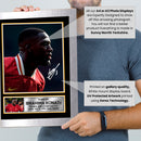 Ibrahima Konaté Liverpool FC & France Signed Autographed Portrait Poster Print – Football Memorabilia Wall Art for Fans & Collectors