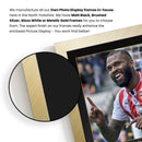 Igor Thiago Printed Signed Poster – Brentford FC & Brazil Forward Tribute Wall Art with Jersey & Bio Plaque – Premier League Football Memorabilia for Fans & Collectors
