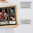 Ilia Topuria UFC Star Poster Print – Featherweight Champion Wall Art for Fans