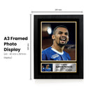 Iliman Ndiaye Autographed Poster Print – Everton F.C. Signed Football Wall Art – Premier League Collectible Display – Gift for Supporters & Young Fans