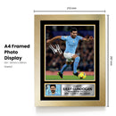 Ilkay Gündo?an Autographed Poster Print – Manchester City F.C. Signed Football Wall Art – Premier League Memorabilia – Gift for Fans & Collectors