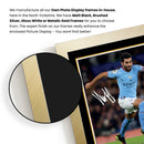 Ilkay Gündo?an Autographed Poster Print – Manchester City F.C. Signed Football Wall Art – Premier League Memorabilia – Gift for Fans & Collectors