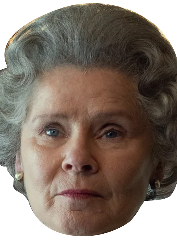 Imelda Staunton - The Crown Celebrity Face Mask Fancy Dress Cardboard Costume Mask