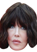 Isabelle Adjani - The Perfect Couple Celebrity Face Mask Fancy Dress Cardboard Costume Mask