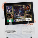 Israel Adesanya UFC FIighters Framed Autographed Print - Limited Edition Autograph Fan Gift – Collectible Memorabilia Merchandise