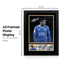 Issahaku Fatawu Signed Poster Print – Leicester City F.C. Autograph Style Wall Art – Ghana Football Memorabilia – Gift for Fans & Collectors