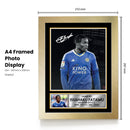 Issahaku Fatawu Signed Poster Print – Leicester City F.C. Autograph Style Wall Art – Ghana Football Memorabilia – Gift for Fans & Collectors