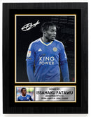 Issahaku Fatawu Signed Poster Print – Leicester City F.C. Autograph Style Wall Art – Ghana Football Memorabilia – Gift for Fans & Collectors