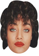 Izuka Hoyle Celebrity Face Mask Fancy Dress Cardboard Costume Mask