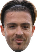Jack Grealish England Euros 2024 Face Mask – England Football Player Celebrity Card Mask – Celebrity Mask for Stag Do, Hen Night, Fancy Dress & Costume Parties – Funny Adult Card Mask
