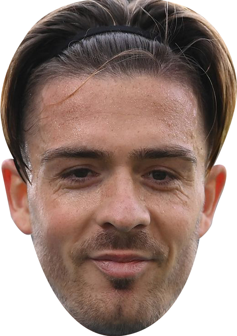 JACK GREALISH - England Euros 2024 Celebrity Party Face Fancy Dress Cardboard Costume Mask