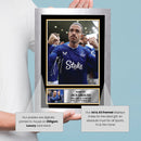 Jack Grealish Printed Autograph Poster – England & Everton Football Star Wall Art – Soccer Player Memorabilia Poster Print