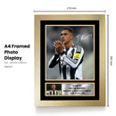 Jacob Ramsey Printed Autograph Poster – England & Newcastle United Football Star Wall Art – Soccer Player Memorabilia Poster Print