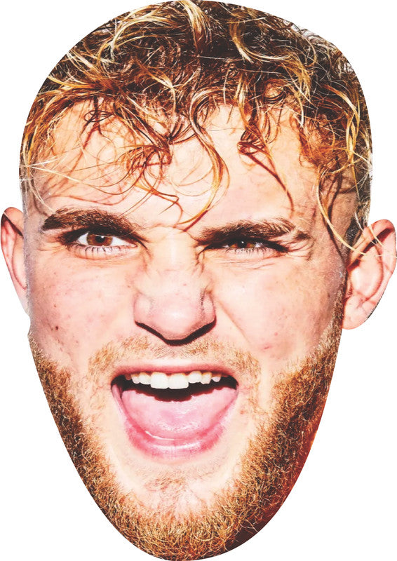 Jake Paul Boxer Face Mask – Celebrity Boxing Mask for Stag Do, Hen Night, Fancy Dress & Costume Parties – Funny Adult Card Mask – Jake Paul Boxer Face Mask