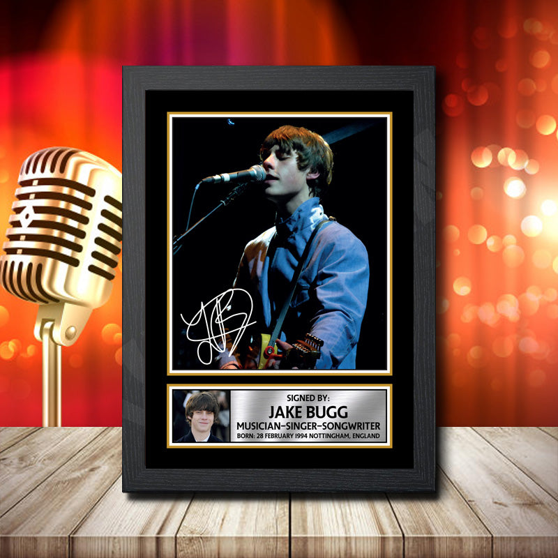 Jake Bugg 2 – Printed Signature Music Star Print – Jake Bugg 2