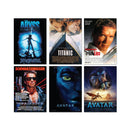James Cameron Movies and Film Print Packs - 6 POSTERS (A6, A5, A4, A3)