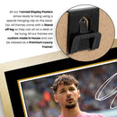 James Trafford Printed Autograph Poster – England & Manchester City Goalkeeper Football Poster – Soccer Wall Art Memorabilia Print