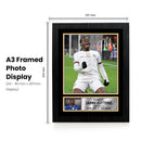 Jamie Gittens Printed Autograph Poster – Chelsea F.C. Football Star Wall Art – Soccer Player Memorabilia Poster Print